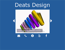 Tablet Screenshot of deatsdesign.com